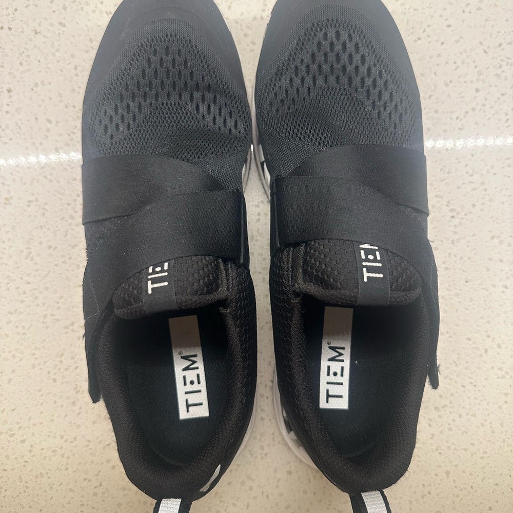 TIEM Black Athletic Shoes for Men